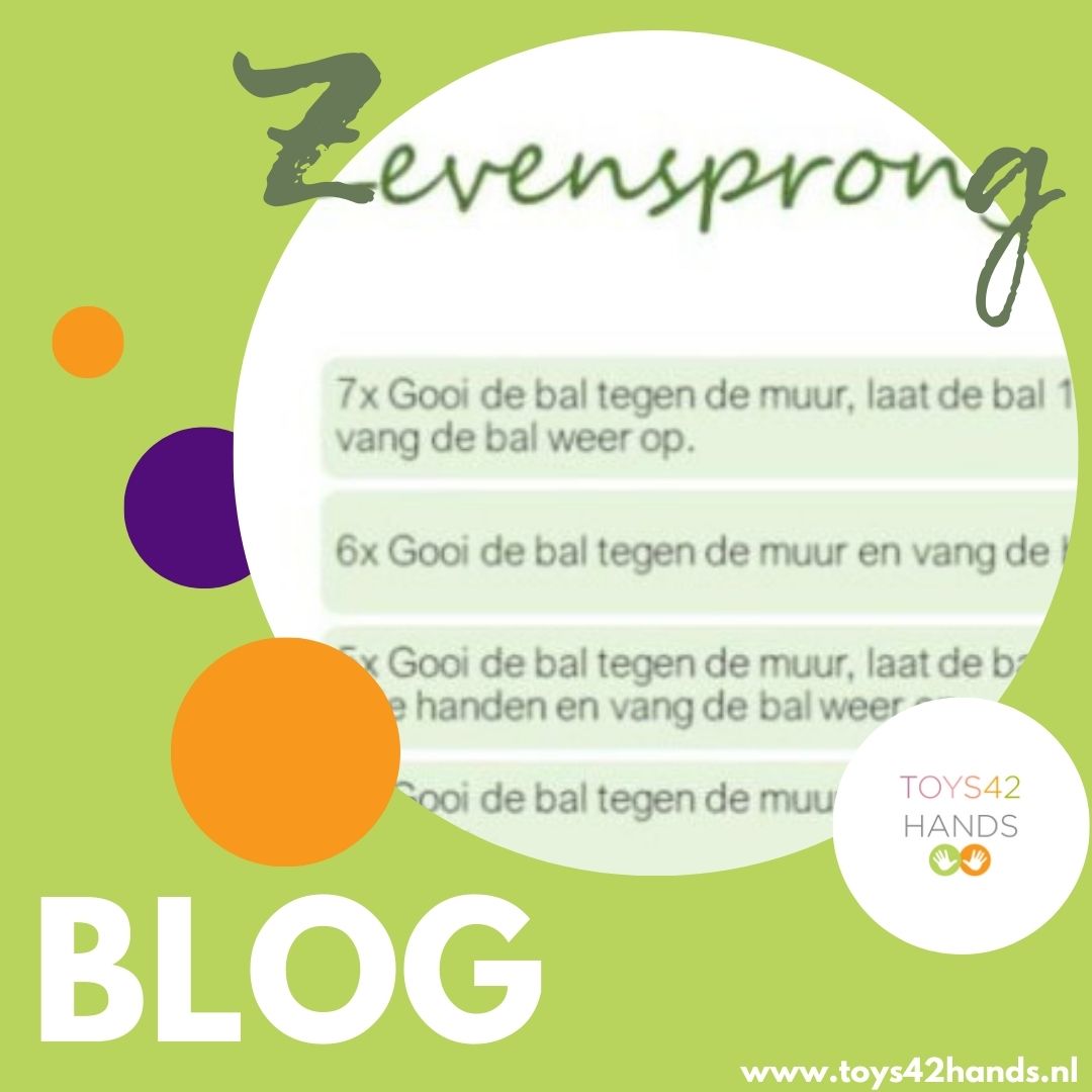 Zevensprong met de waterbal
