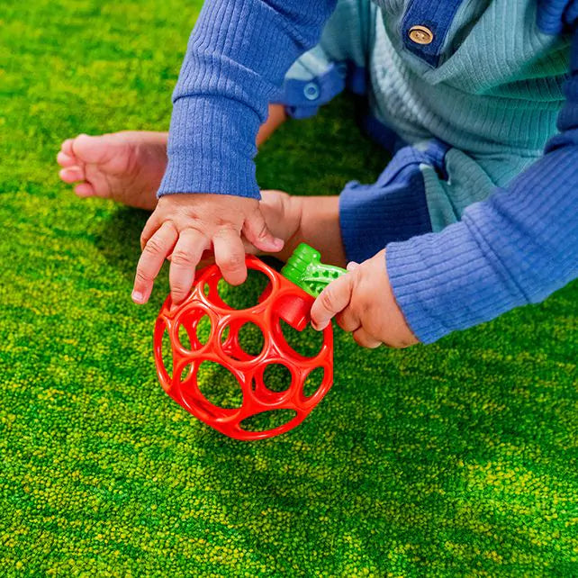 Hold My Own Teether Toy – Apple, babyhandjes met appel oball babybal, motoriekspeelgoed