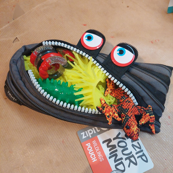 Zipit wildlings pouch gevuld met fidgets, fidgetset, cadeauset, autisme cadeau