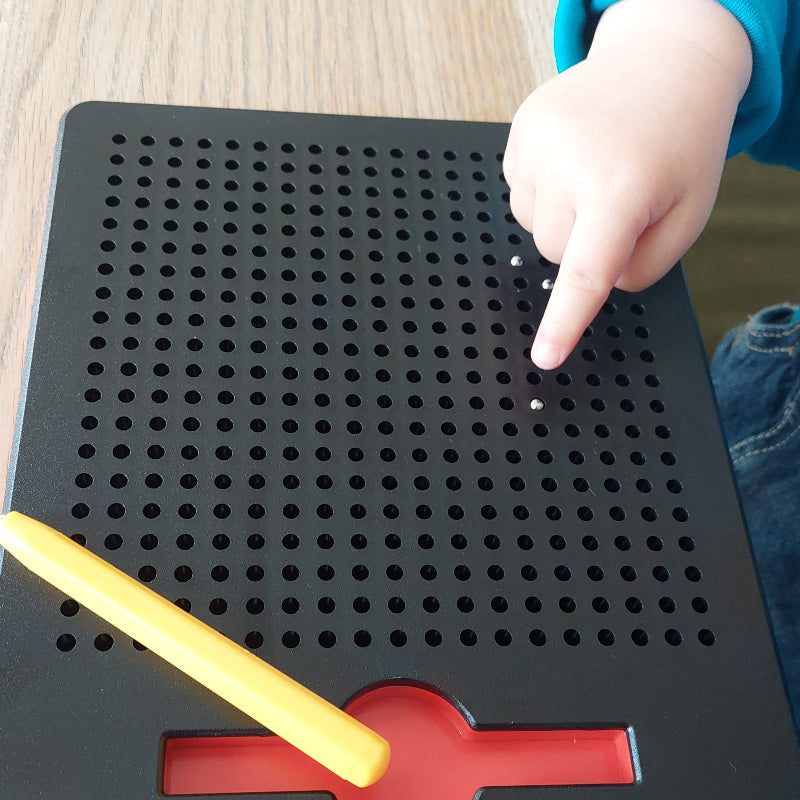 sensoriek, vinger puntje weg drukken, magpad, motoriek