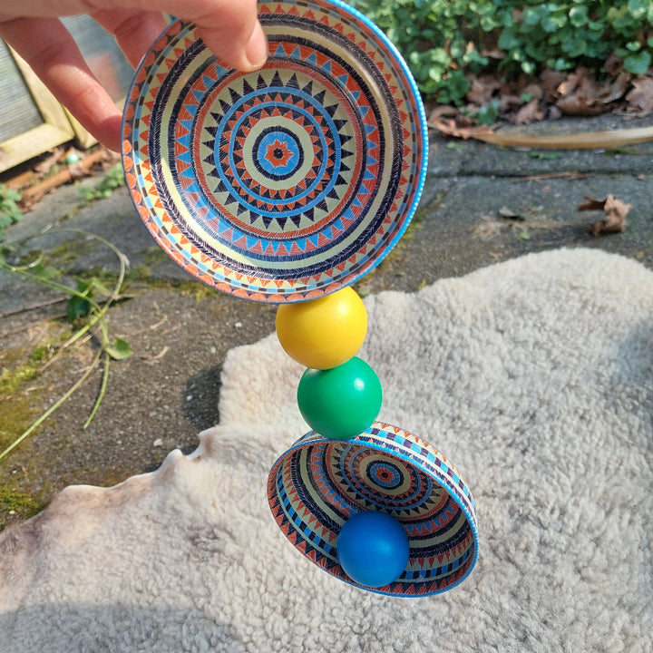 metalen kommetje, schattig design, magneetspel, magneetknikkers en metalen kommetjes, speelmateriaal voor sensoriekbak
