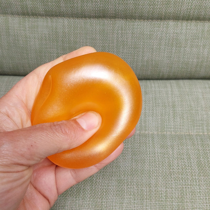 oranje anitstressbal, sugarbal, maltosebal, fidgetbal