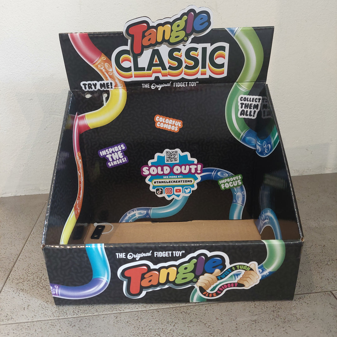 Leeg tangles display