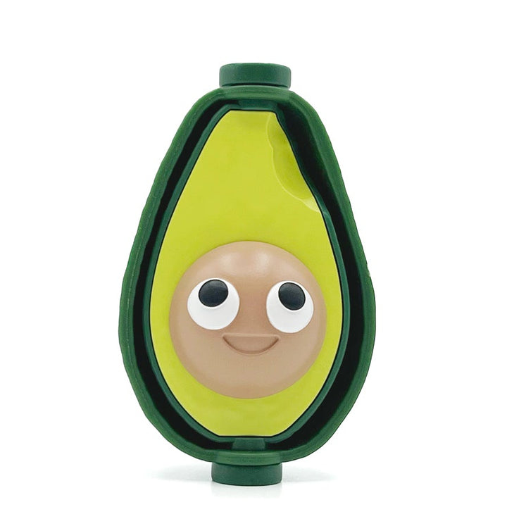 fidget go avocado met gezicht