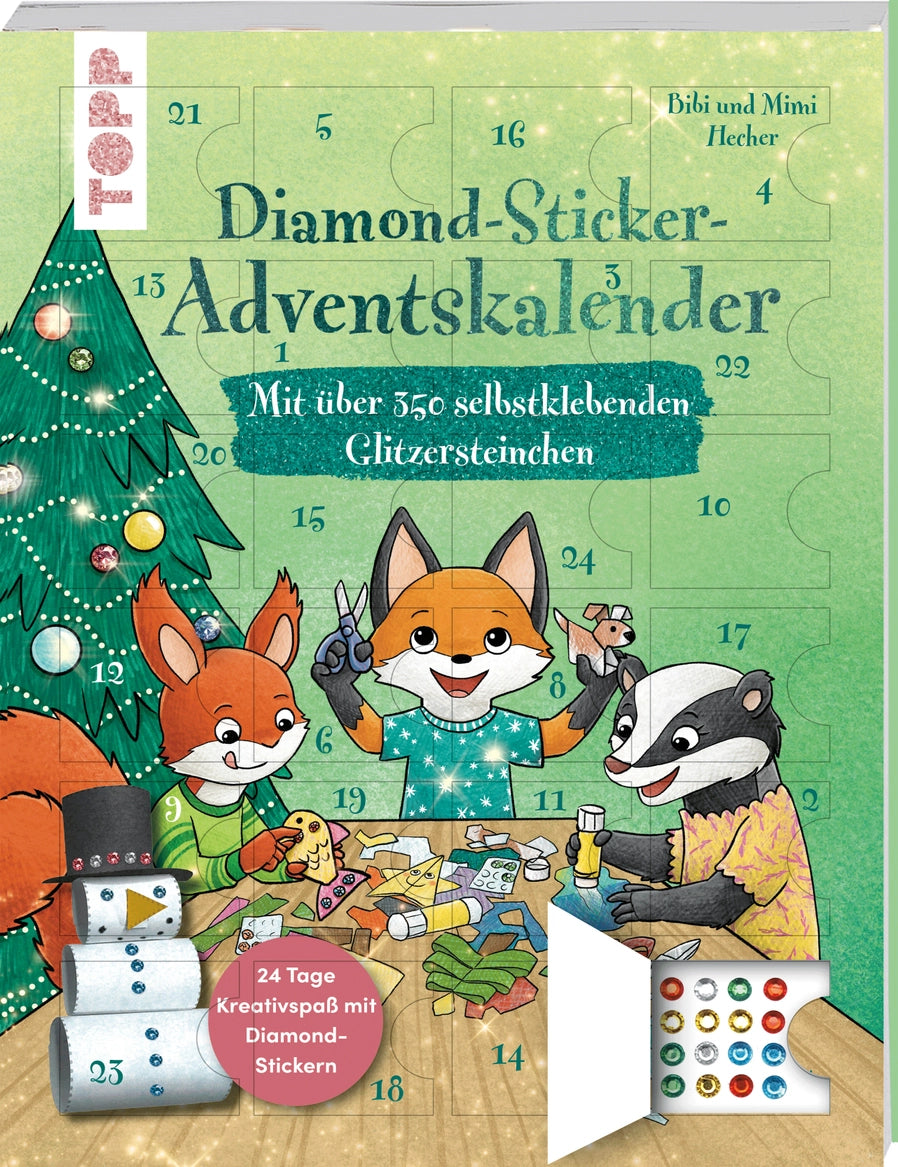 Diamond sticker adventskalender