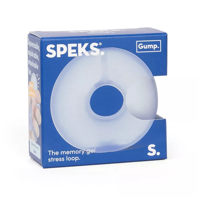 speks gumps original, the memory gel stress loop, fidget, fidgetspeelgoed
