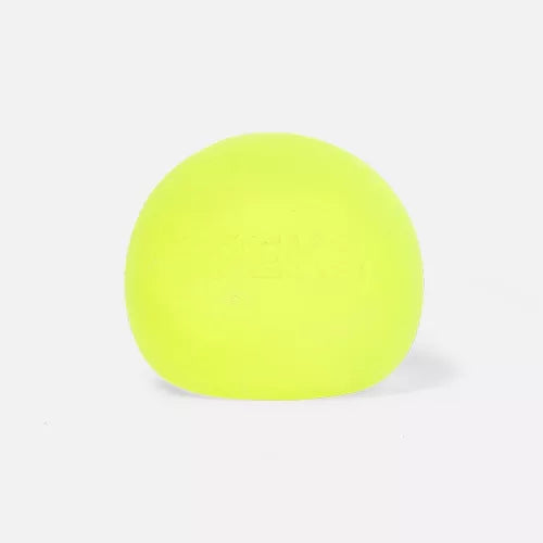 SPEKS Gump Original stressbal in kleur Algae geel, frisse opvallende kleur met elastische en kneedbare structuur