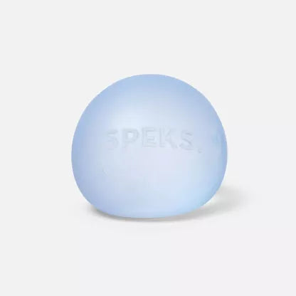 SPEKS Gump Original stressbal in kleur Dew blauw, heldere frisse tint met langzaam terugverende memory gel