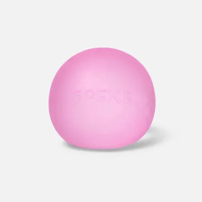 SPEKS Gump Original stressbal in kleur Moon Jelly roze, zachte speelse kleur met soepel kneedbare structuur
