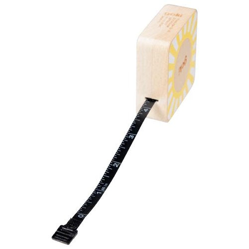 Wood tape measure