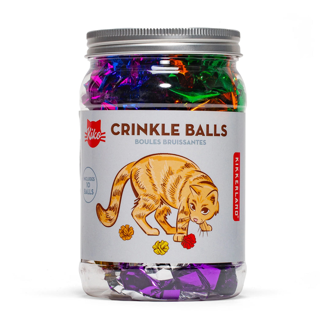 Crinkle balls