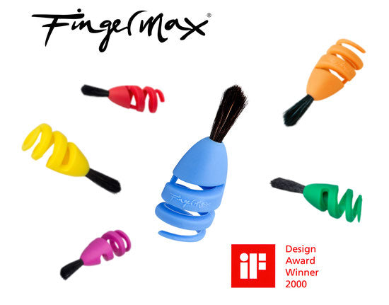 Fingermax design award winner 2000, motoriek penseel