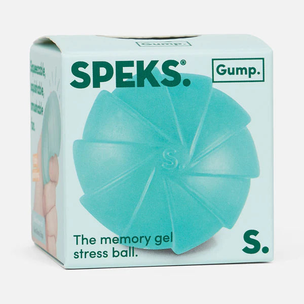 Speks Gump Surface Edge in verpakking sensorische stressbal met structuur