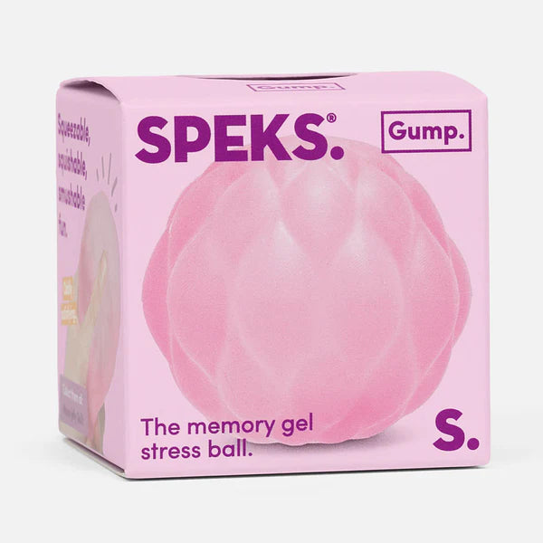 Speks Gump Surface Quilt in verpakking sensorische fidget bal