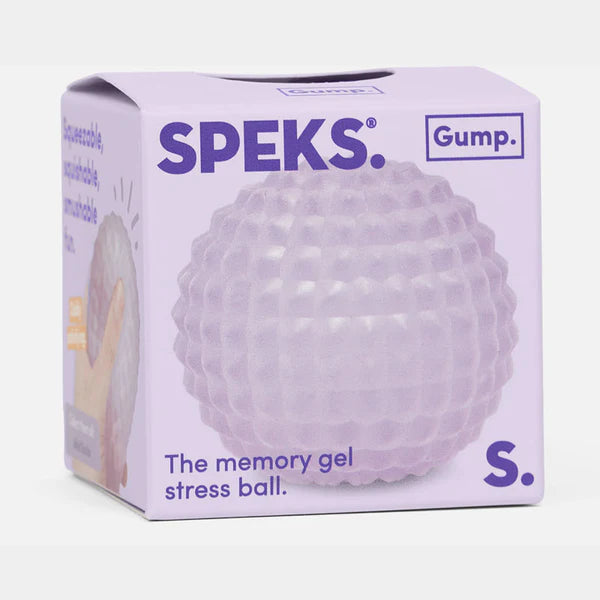Speks Gump Surface Scale in verpakking tactiele fidget stressbal