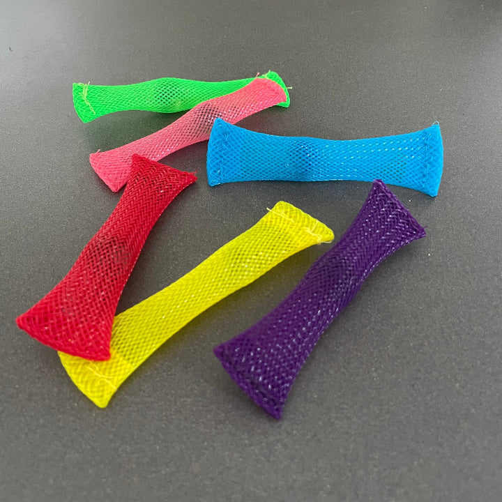 monkey fidget, staafje met knikker, stille fidget 6 stuks