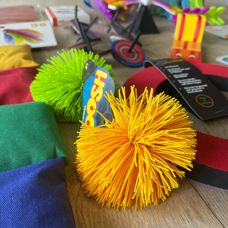 koosh ballen uit motoriekpakket toys42hands