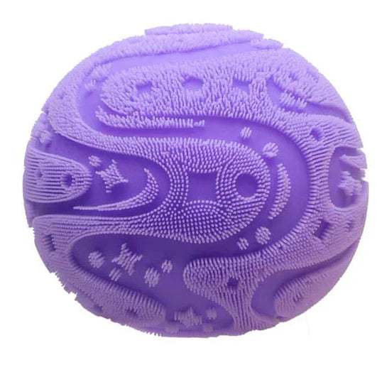 needoh fuzz ball, grote antistressball van needoh, zachte anti stress fidget bal,