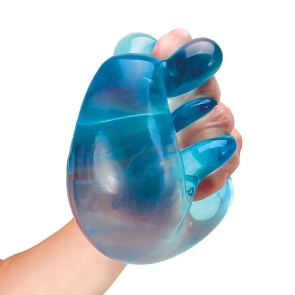 needoh reuze antistress ball, nice berg, in hand gedrukt, sensoriekmateriaal