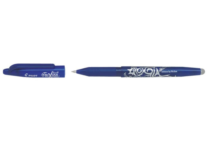 blauwe frixion pen, wisbare gelpen, ergonomische, motoriek pen