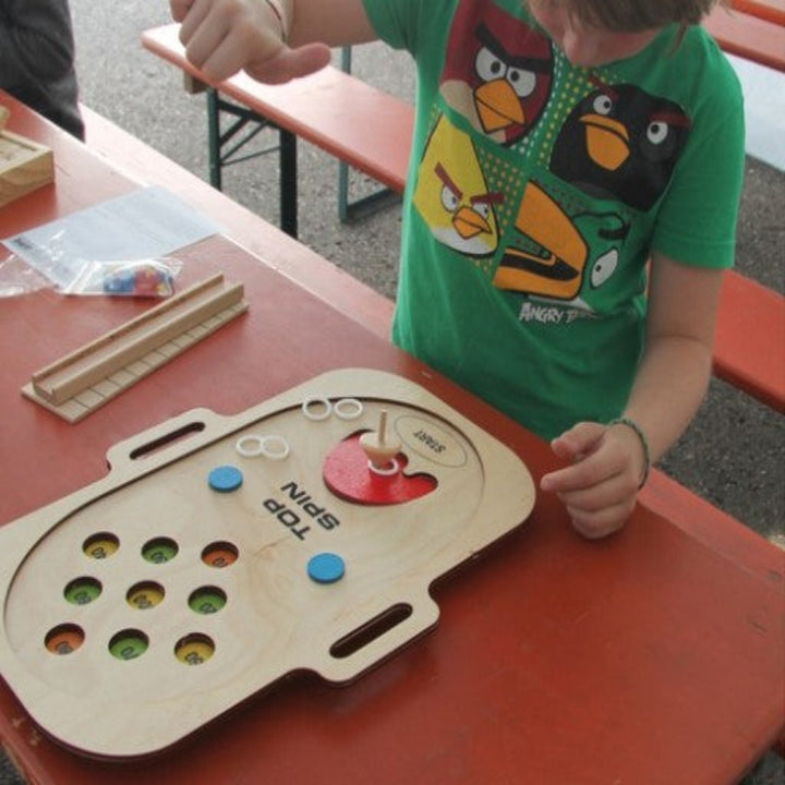 Top spin, tol spin board, motoriek spel, basisschool