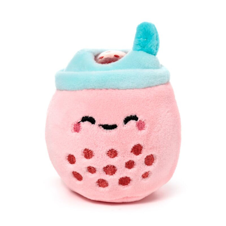 Queasy Squeezies boba thee fidget voor sensorische prikkelverwerking, roze boba thee fidget
