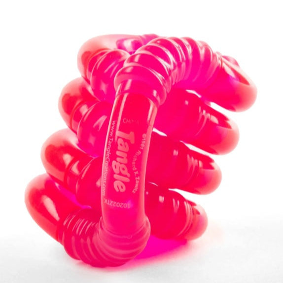 Tangle glow in the dark Guava pink