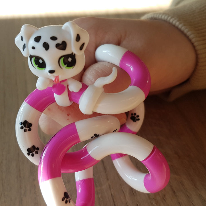 Tangle pootjes puppy pet in hand