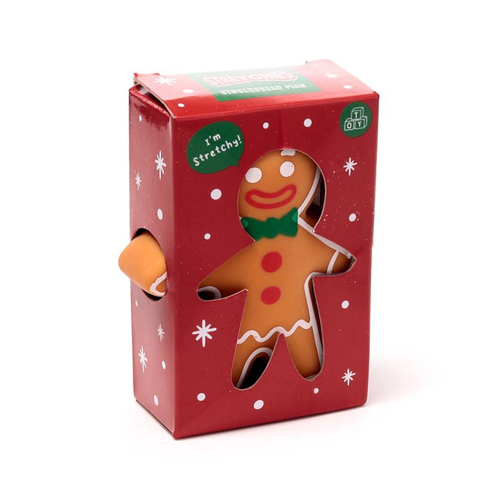peperkoekenman antistress pop in verpakking, stretchy, fidget