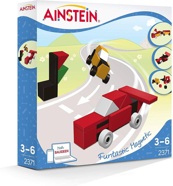 Magnetic blocks car