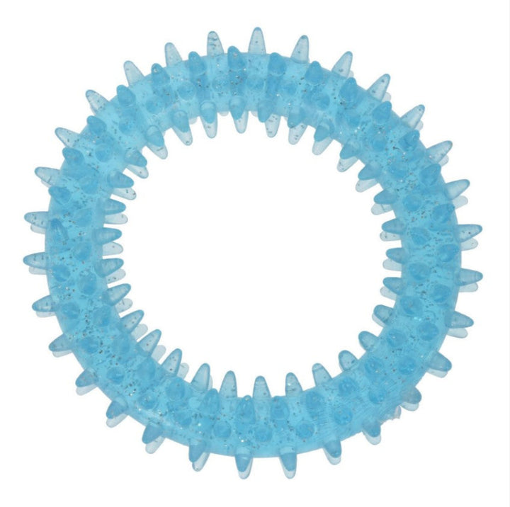 armband met stekels blauw