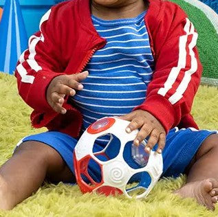 baby met sensoriek oball 