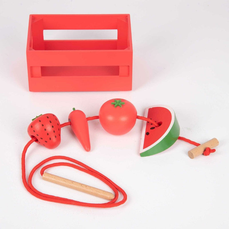 Rijgfruit en Rijggroenten rood