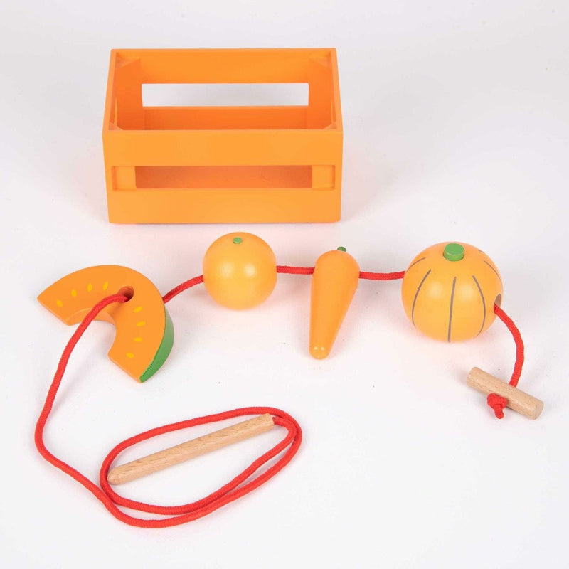 Rijgfruit en Rijggroenten oranje