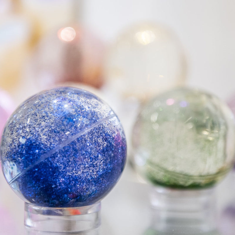tickit sensorische regenbogen glitterballen 6 stuks