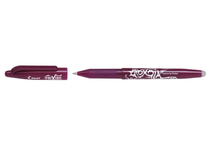 frixion wine red wisbare gelpen, ergonomisch, mooie kleur