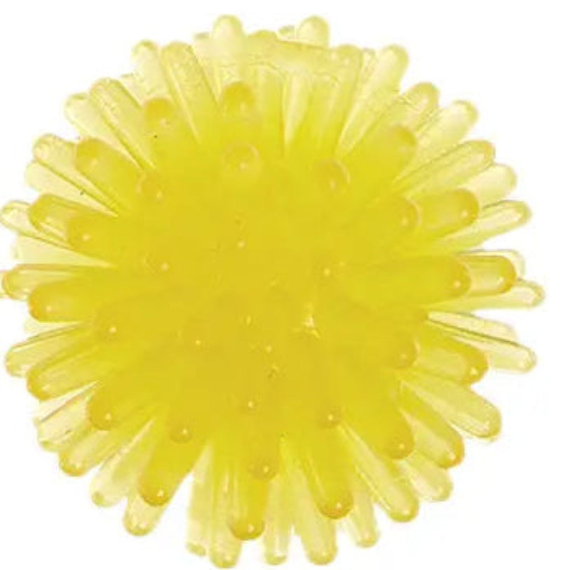 Mini Egel Bal geel