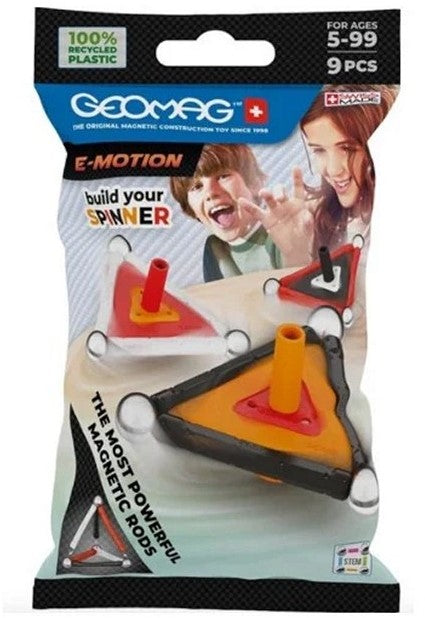 geomag e motion spinner, tol, magneettol, diy tol