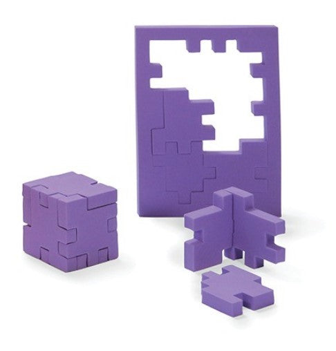 happy cube foam puzzel 2d en 3d, fijnemotoriek, inzicht, geduld