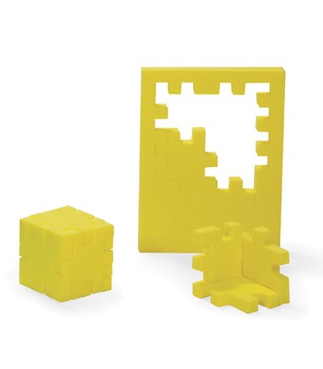 happy cube original puzzel, 6 stukjes die een kubus kunnen vormen