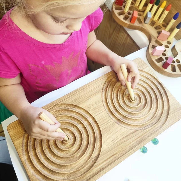 Tandemboard natuur & labyrinth