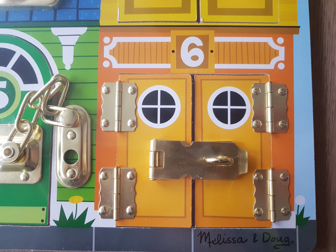 Melissa en Doug Slotenbord huizen