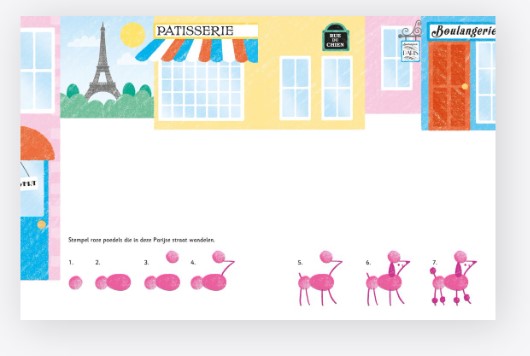 Toys42Hands Stempelen met je vingers - Katten en honden