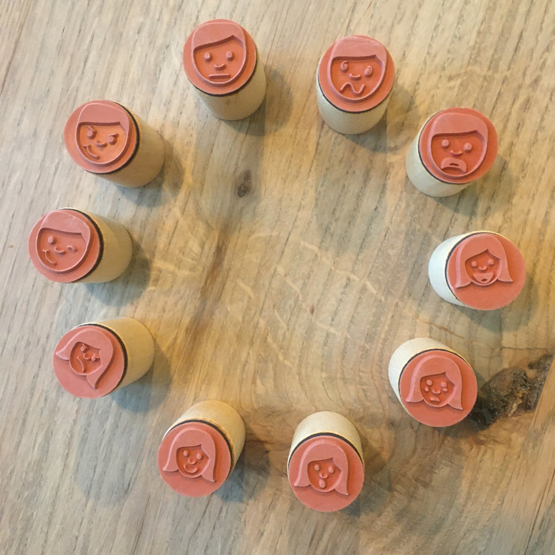JToys Mini emotiestempels 10 stuks