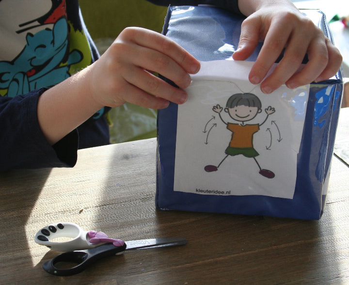 JToys Dobbelsteen met insteekhoes 15cm