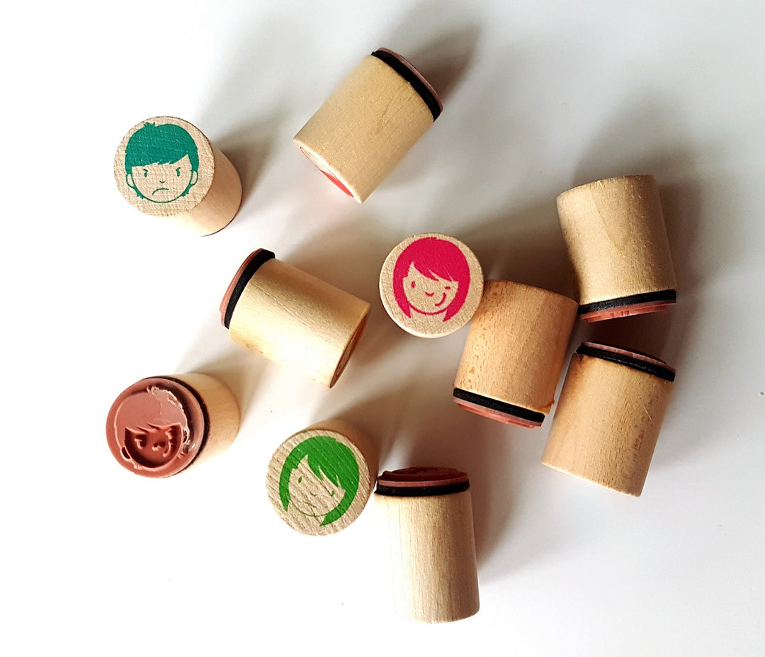 JToys Mini emotiestempels 10 stuks