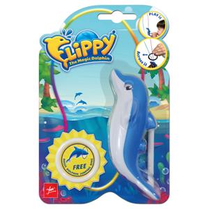 Toys42Hands Blaassnoer dolfijn Flippy, logopedie materiaal, blaasspel