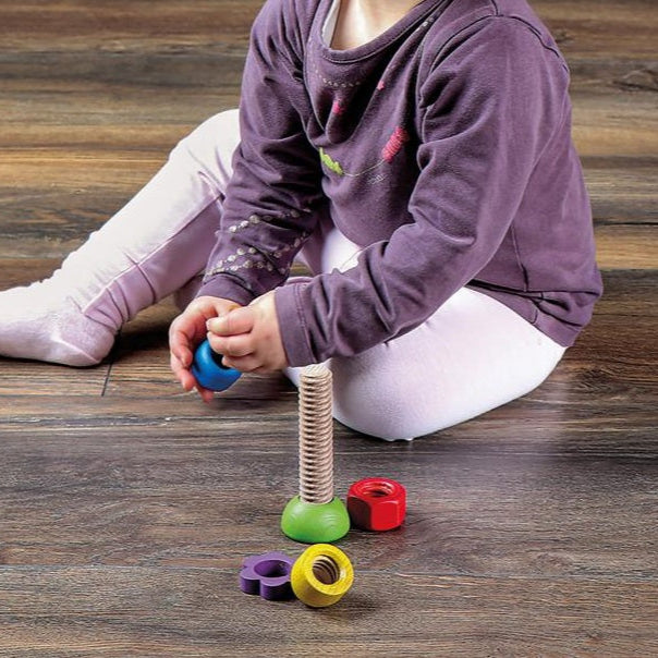 erzi Schroefspel regenboog