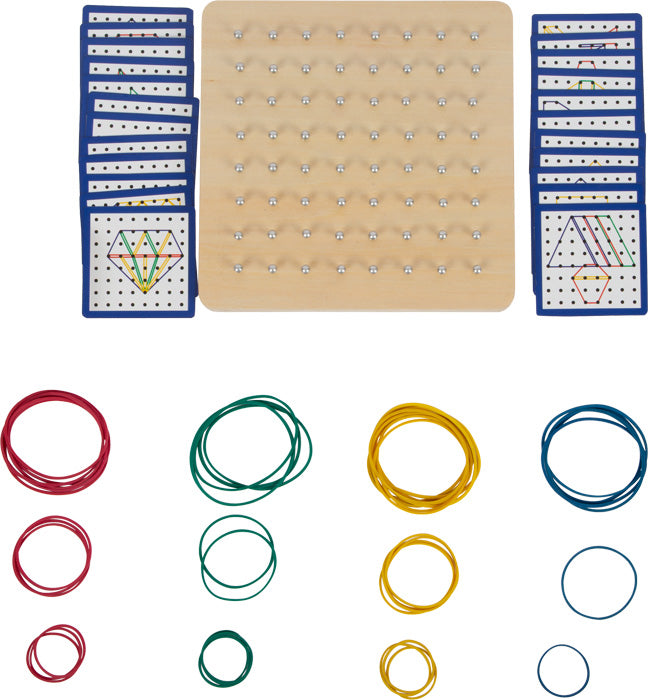 Legler Houten geoboard 8x8
