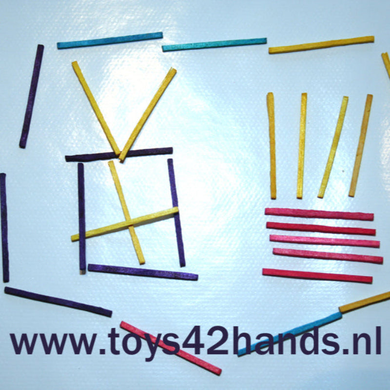 JToys Luciferstokjes kleur 1000 st
